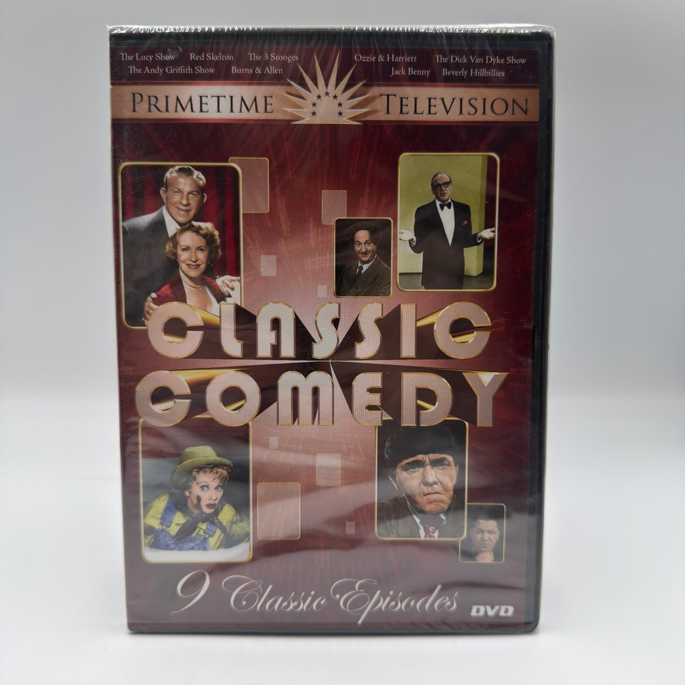 Classic Comedy‎ Primetime TV 9 Episodes DVD Lucy Stooges Beverly Hillbillies